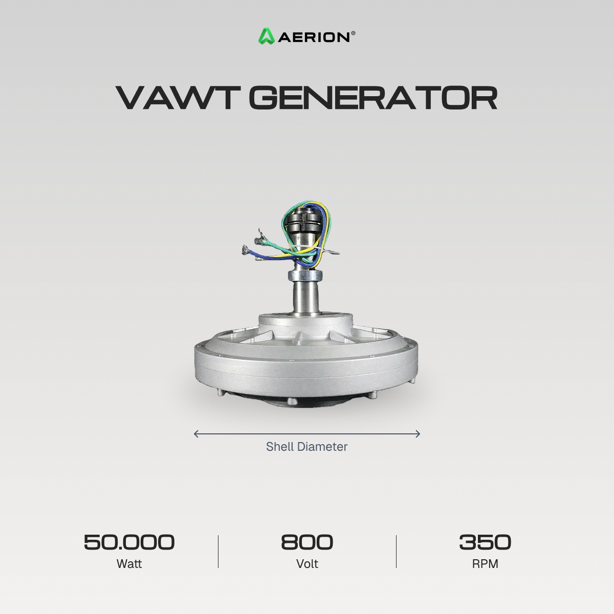 AFG - 100KW - 1KV - 350RPM
