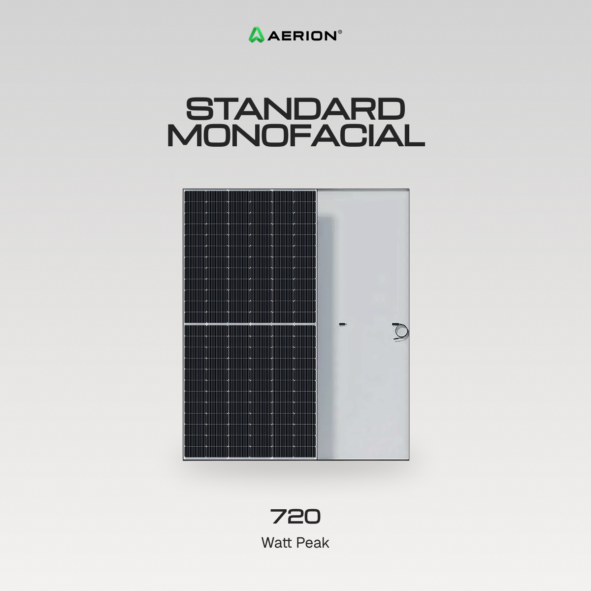 Standard Monofacial 720 WP