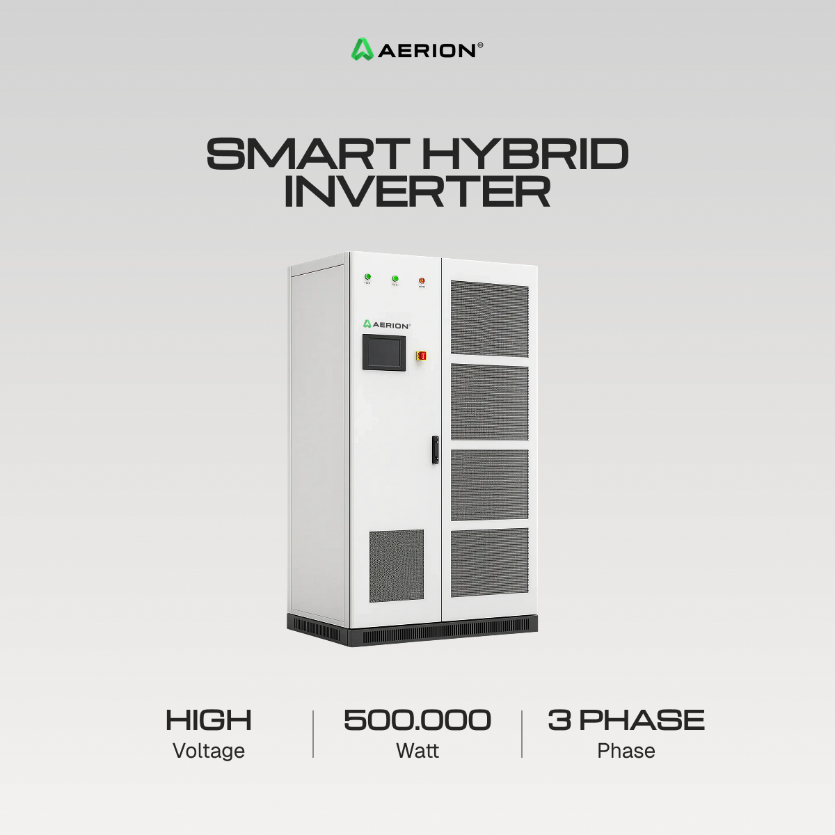 HI - HV - 500kW - Three Phase